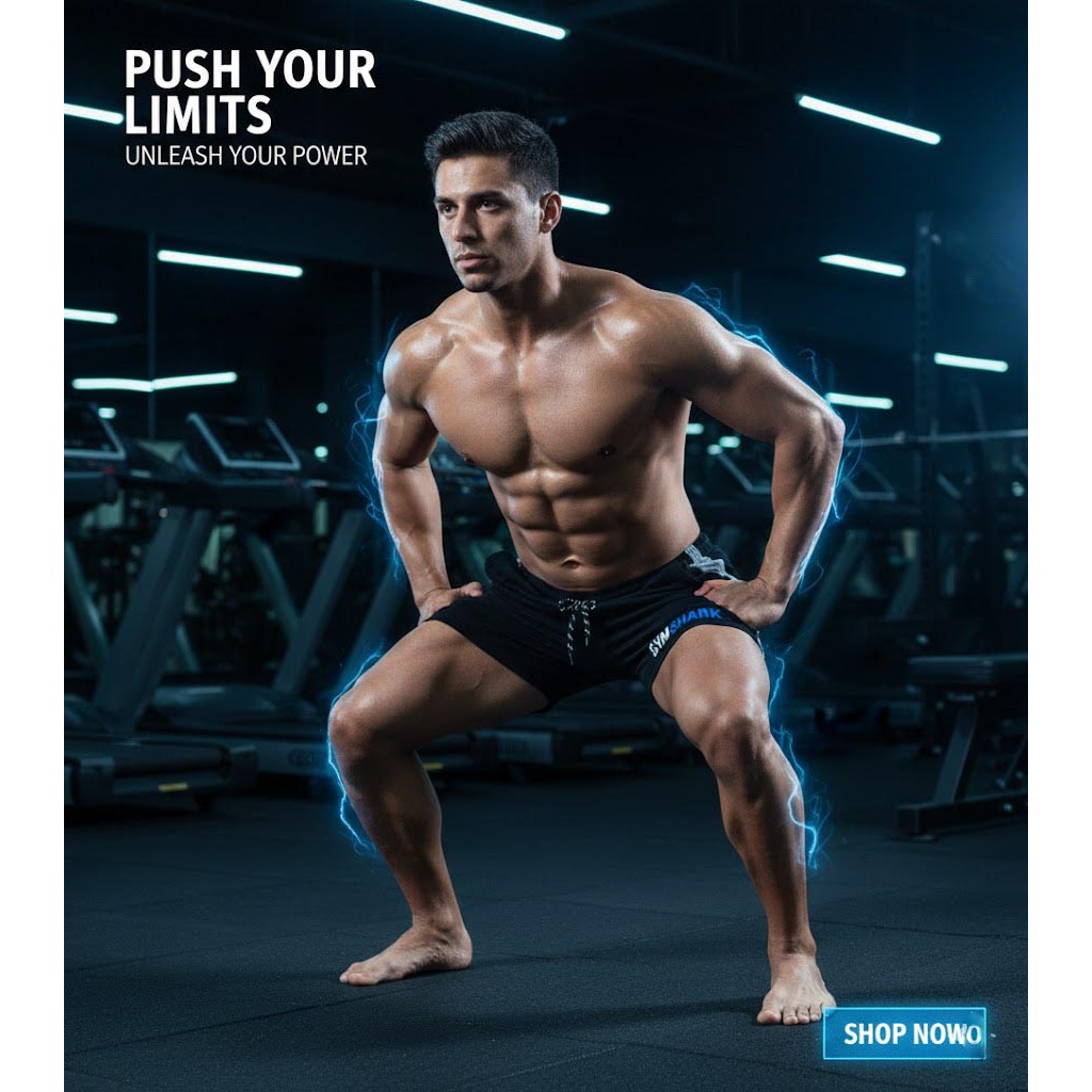 🔥 Thanh lý quần squat Gymshark nam – co giãn 4 chiều, mặc cực đã