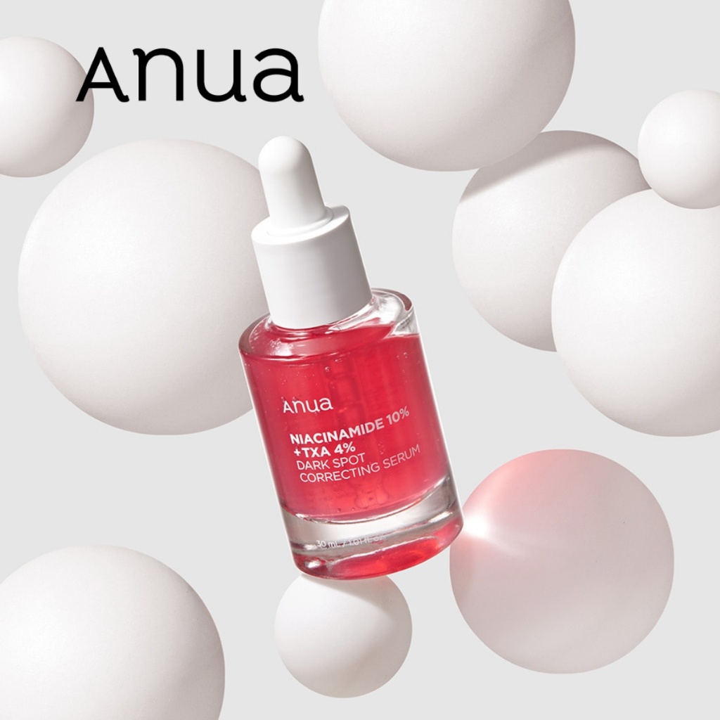 Serum Anua đỏ dưỡng sáng mờ thâm 40ml Anua Niacinamide 10% + TXA 4% Dark spot correcting serum