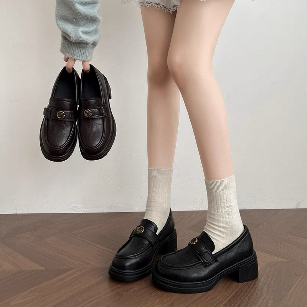 💫Ninci shoes 🧸 Qi loafer- giày loafer charm hoa