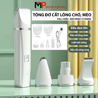 FULL Bộ tông đơ cắt lông, máy mài móng Thú cưng chó, mèo CM4/ZCC162 thiết kế thông minh,máy cắt khỏe