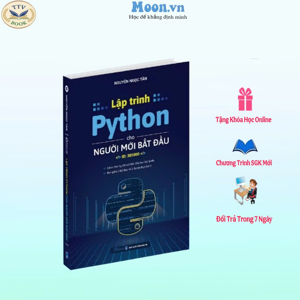 Sách lập trình Python cơ bản, cho người mới bắt đầu