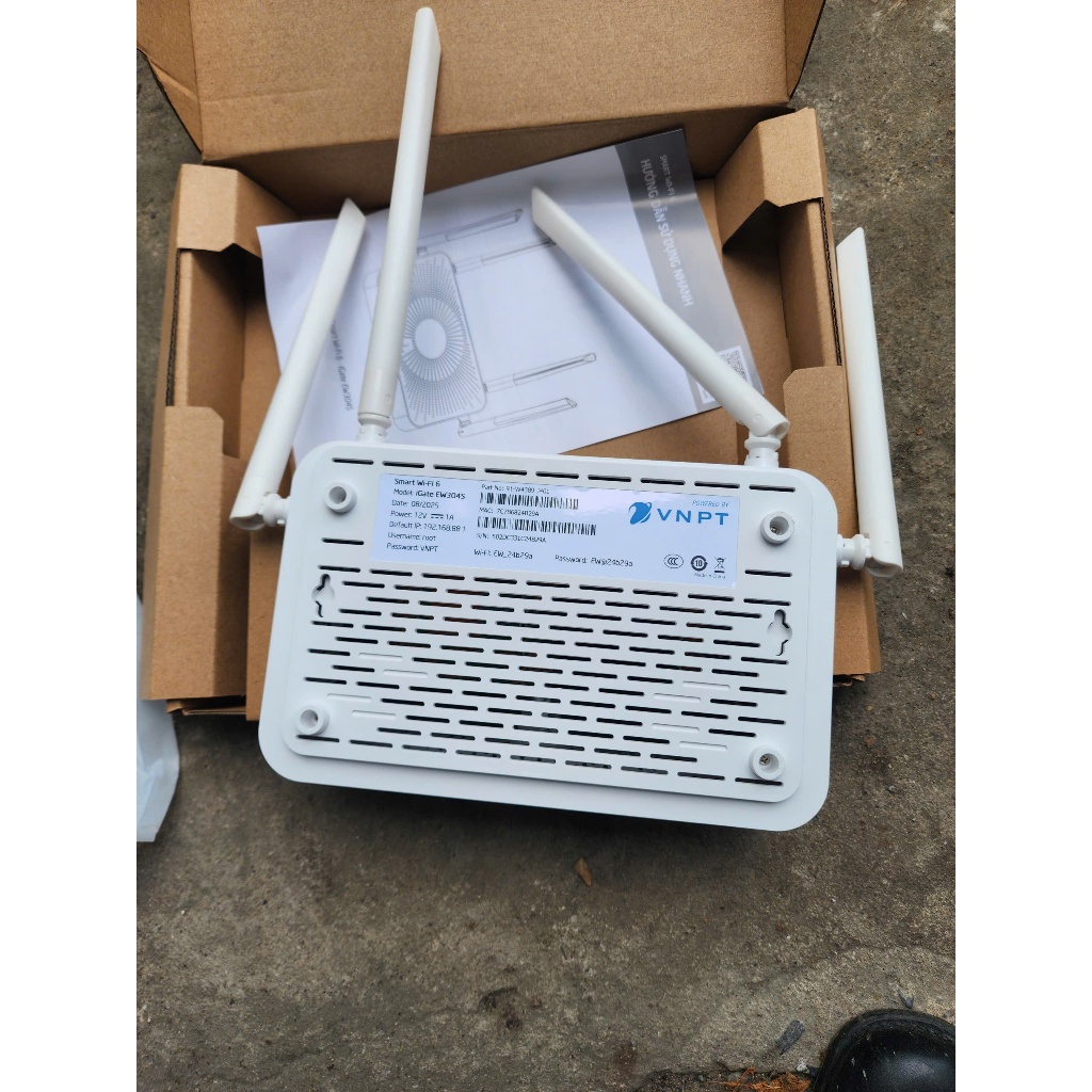 Mesh wifi 6 VNPT Technology iGate EW304s, chuẩn AC. đã unlook , xài đa mạng