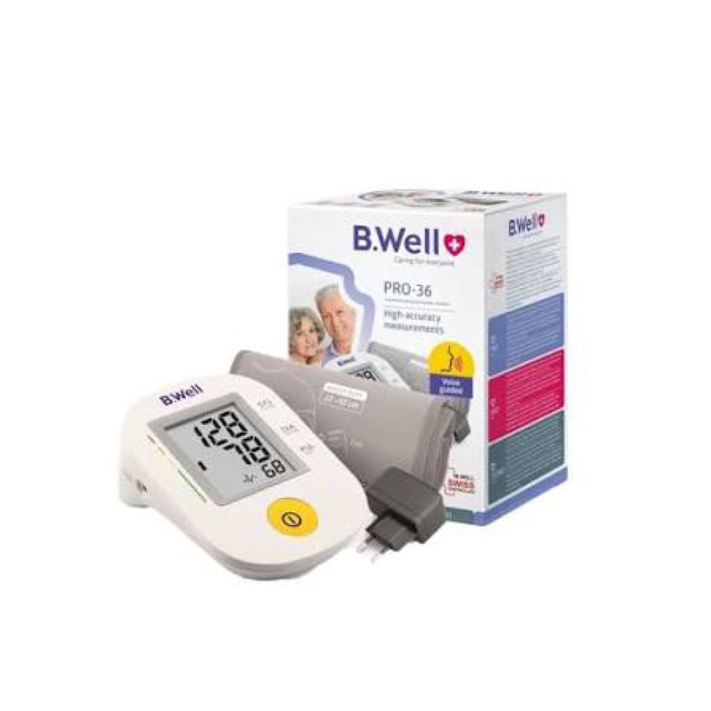 MÁY ĐO HUYẾT ÁP BẮP TAY BWELL PRO-36 CÓ GIỌNG NÓI TIẾNG VIỆT (THUỴ SỸ)