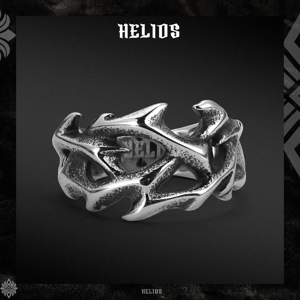 Nhẫn thời trang nam nữ Helios Jewels THORN