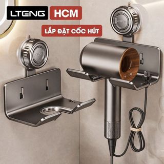 Giá Treo Máy Sấy Tóc LTENG lắp đặt hút chân không, chịu lực đến 20kg, bảo hành 10 năm