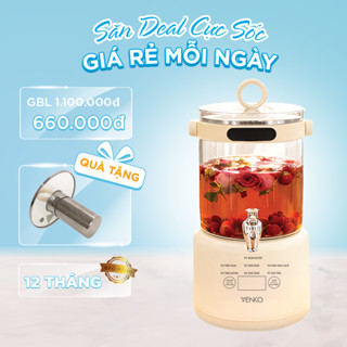 Ấm đun nước siêu tốc Venko VK-AD3L Dung tích 3 Lít Công suất 1000W Hẹn giờ giữ ấm - Bình thuỷ điện Venko đa chức năng