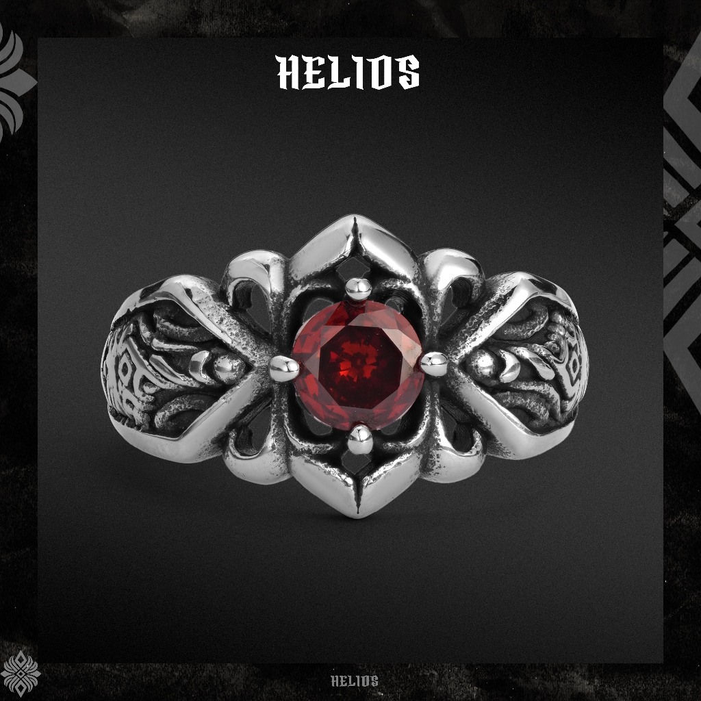 Nhẫn thời trang nam nữ Helios Jewels CRIMSON