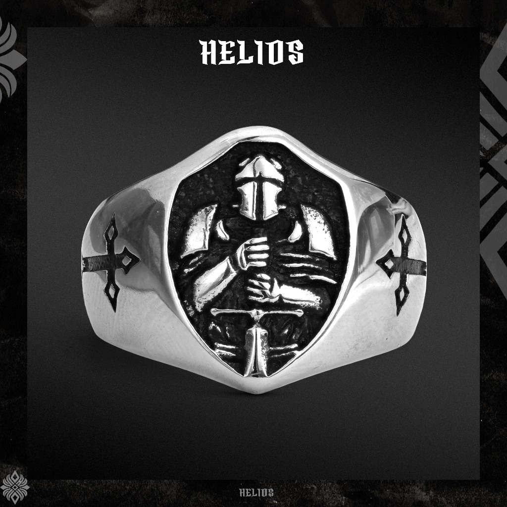 Nhẫn thời trang nam nữ Helios Jewels CRUSADER