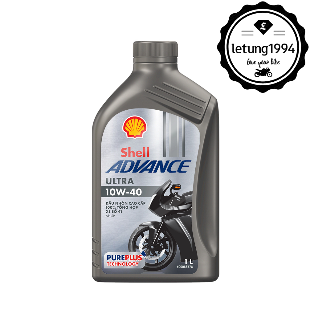 Nhớt Shell Advance Ultra 10W-40 - Shell Châu Á - Shell Châu Âu