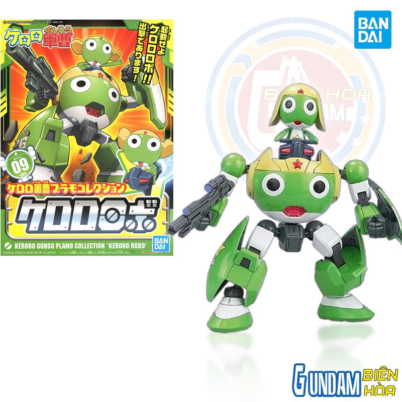 Bộ lắp ráp mô hình SERGENT KERORO PLAMO COLLECTION KERORO ROBO