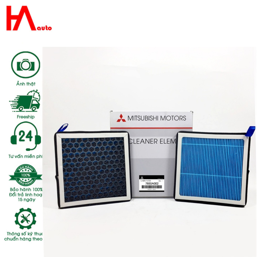 Lọc gió điều hòa (HEPA) Mitsubishi Mirage, Attrage, Xpander. Mã 7850A002-H