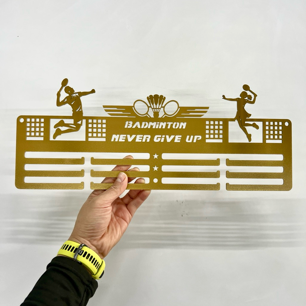 Giá Treo Huy Chương Cầu Lông, Phụ Kiện Cầu Lông, Kệ Treo Huy Chương Cầu Lông, Bền Bỉ, Siêu Cứng, Hoà