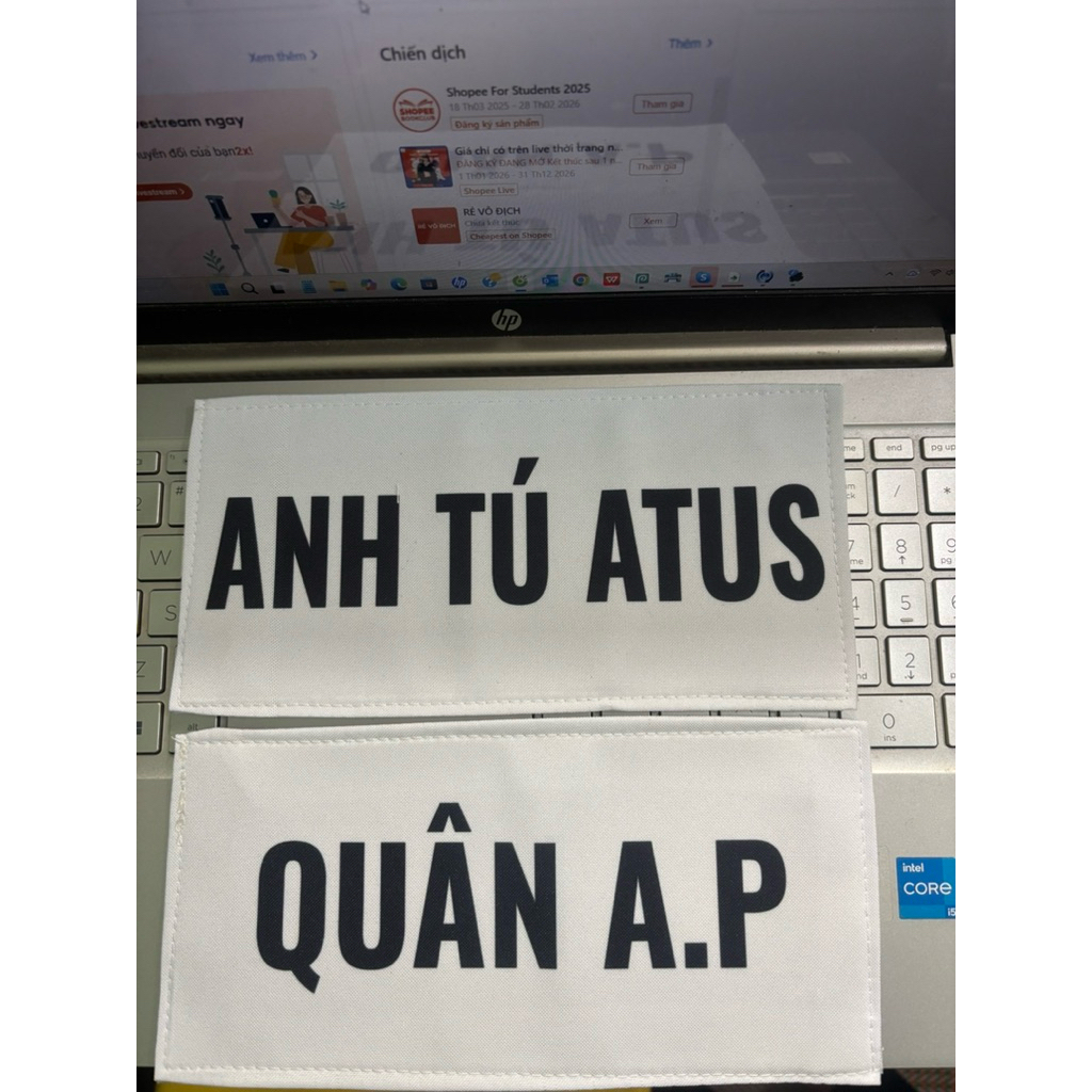 Bảng tên running man in theo yêu cầu( bảng đẹp chuẩn running man)