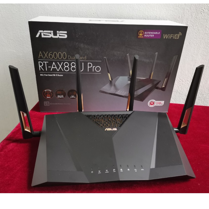 Đã sử dụng - Bản quốc tế | ASUS RT- AX88U PRO | ASUS RT- AX88U | Aimesh | Dual band