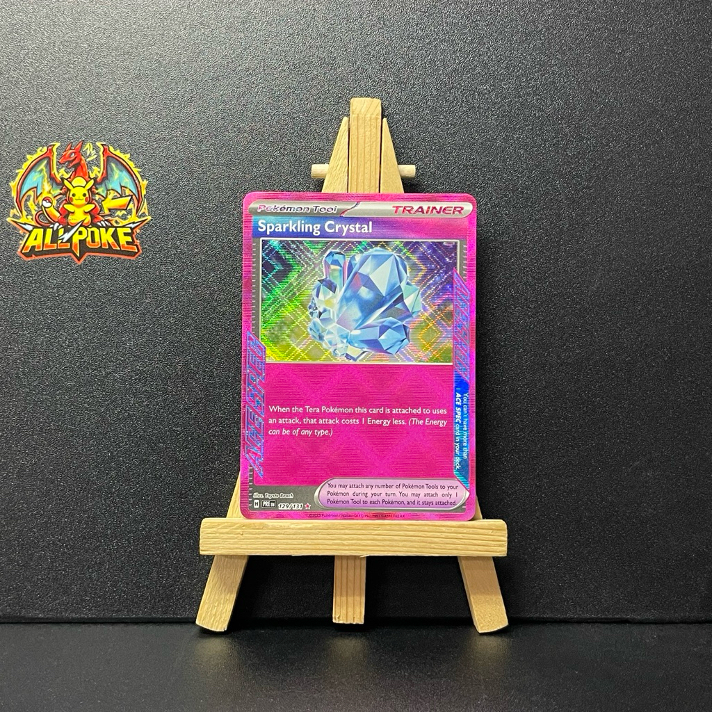 [ AllPoke ] Thẻ Bài Pokemon TCG,Sparkling Crystal 129/131 -M-NM