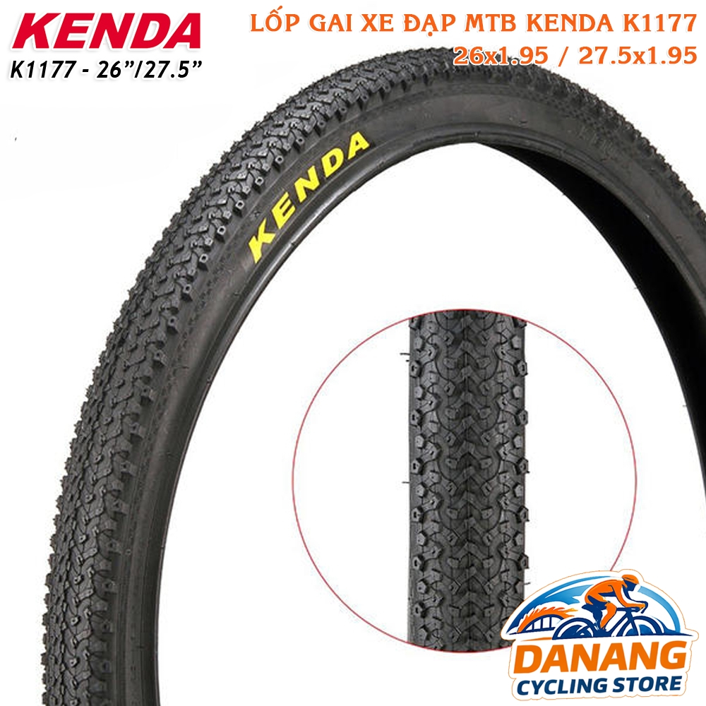 Lốp (Vỏ) Gai Xe Đạp Địa Hình MTB KENDA 26x1.95 / 27.5x1.95 (Model K1177)