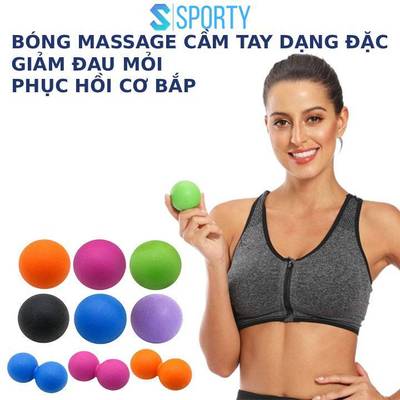 Bóng massage giúp thư giãn cơ bắp hiệu quả kích hoạt các điểm thần kinh dành cho tập thể hình SPORTY