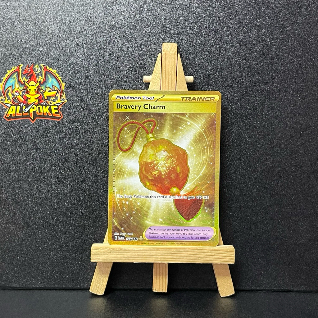 [ AllPoke ] Thẻ Bài Pokemon TCG, Bravery Charm  175/142 -M-NM