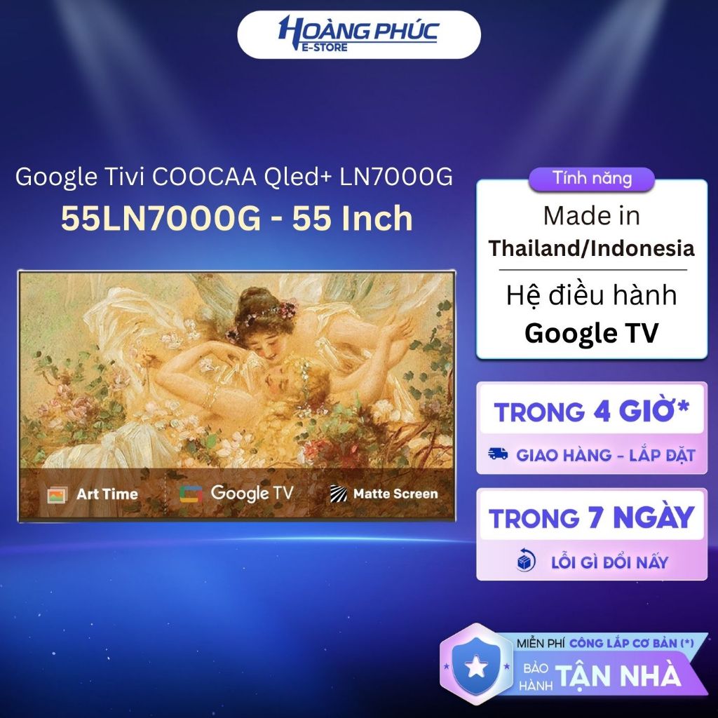 55LN7000G | Google Tivi Khung Tranh Qled+ LN7000G - 55 inch {Toàn Quốc}