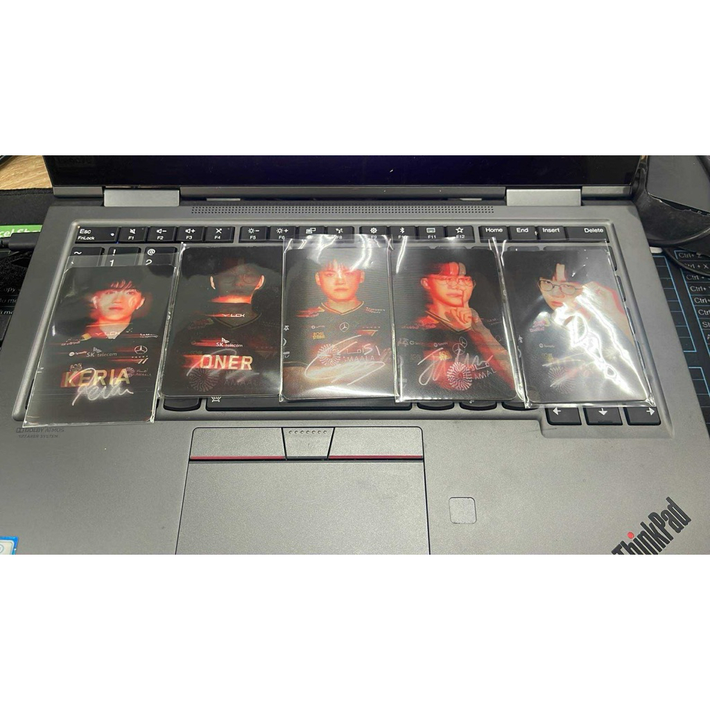 (Cập nhập mới) Thẻ bo góc lenti card T1 viewing party 2025 Doran Oner Faker Gumayusi Keria