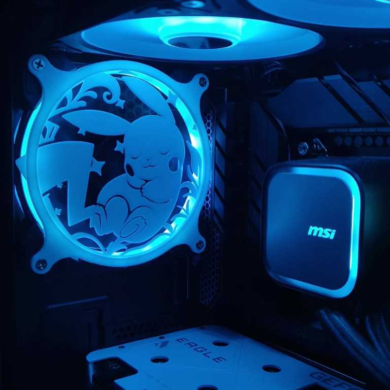 Tấm che trang trí quạt tản nhiệt PC 12cm - Chắn fan 12cm nhiều mẫu, lọc bụi, trang trí PC, fan cover