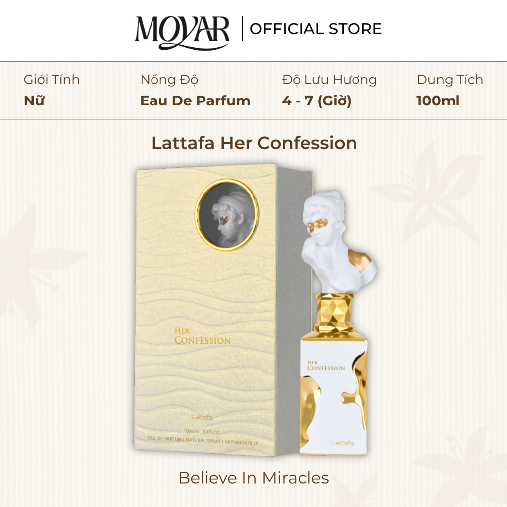 Nước Hoa Lattafa Her Confession | Nước hoa nữ | Moyar Perfume
