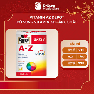 Vitamin Tổng Hợp AZ Depot - Bổ Sung Vitamin Và Khoáng Chất Giúp Tăng Sức Đề Kháng (30V)