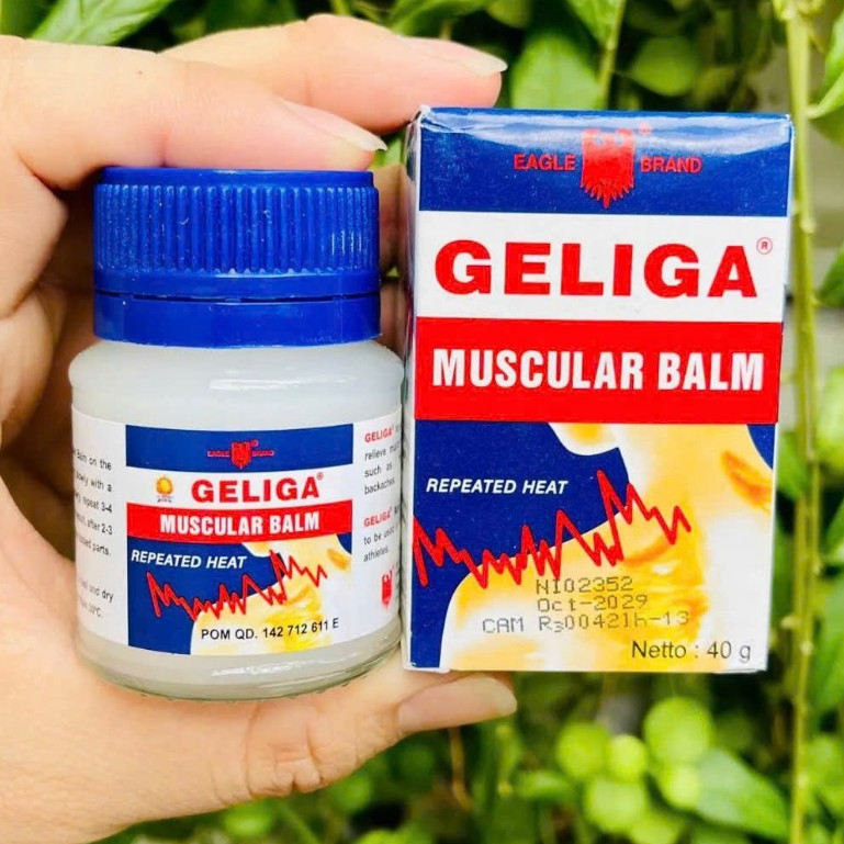 DẦU CÙ LÀ LỬA GELIGA MUSCULAR BALM [ 40GR ]