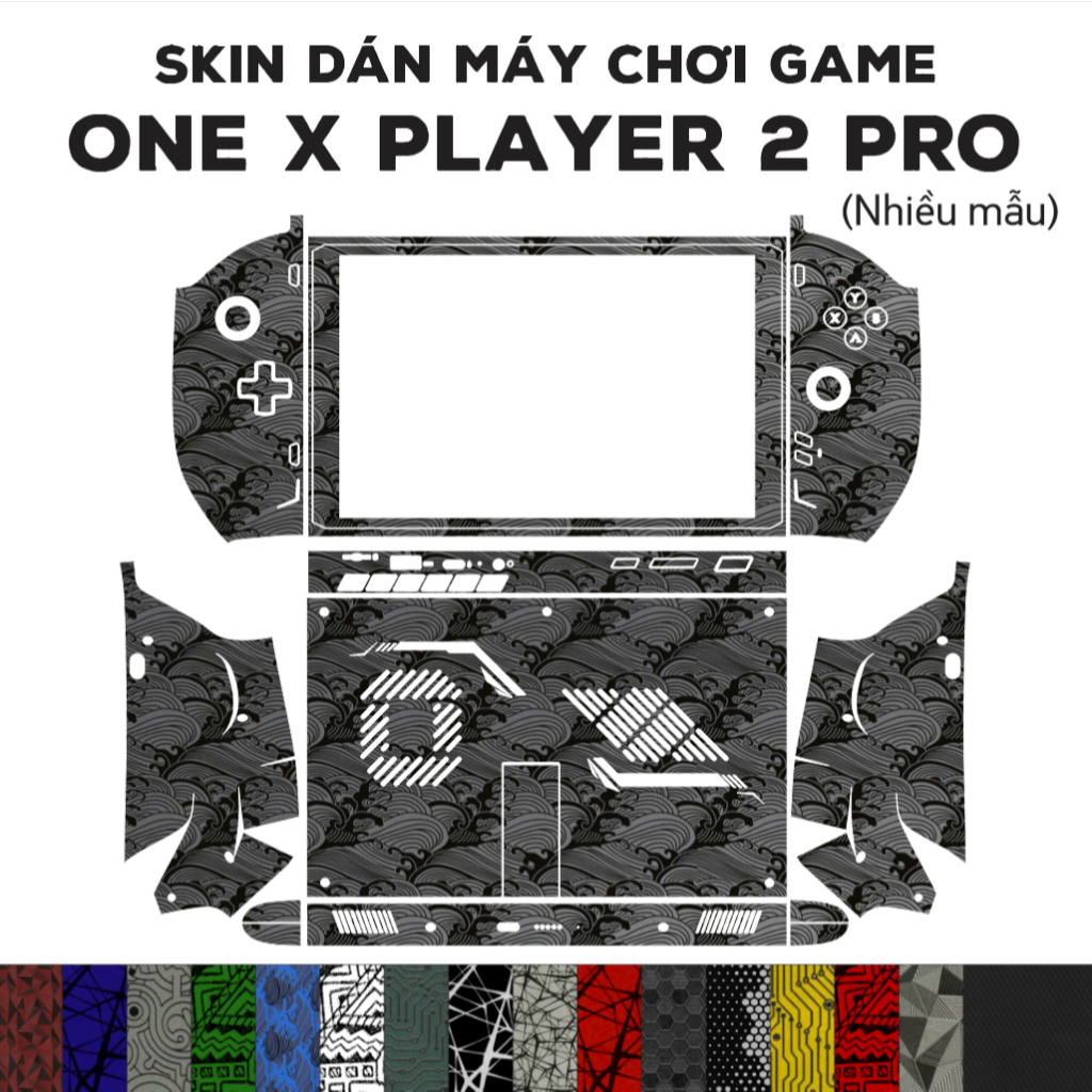 Skin dán One X Player 2 Pro (Nhiều mẫu) | Miếng dán Film 3M cho máy chơi game OneXPlayer