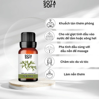 Tinh Dầu Tràm Trà 10ml | Tea Tree Essential Oil
