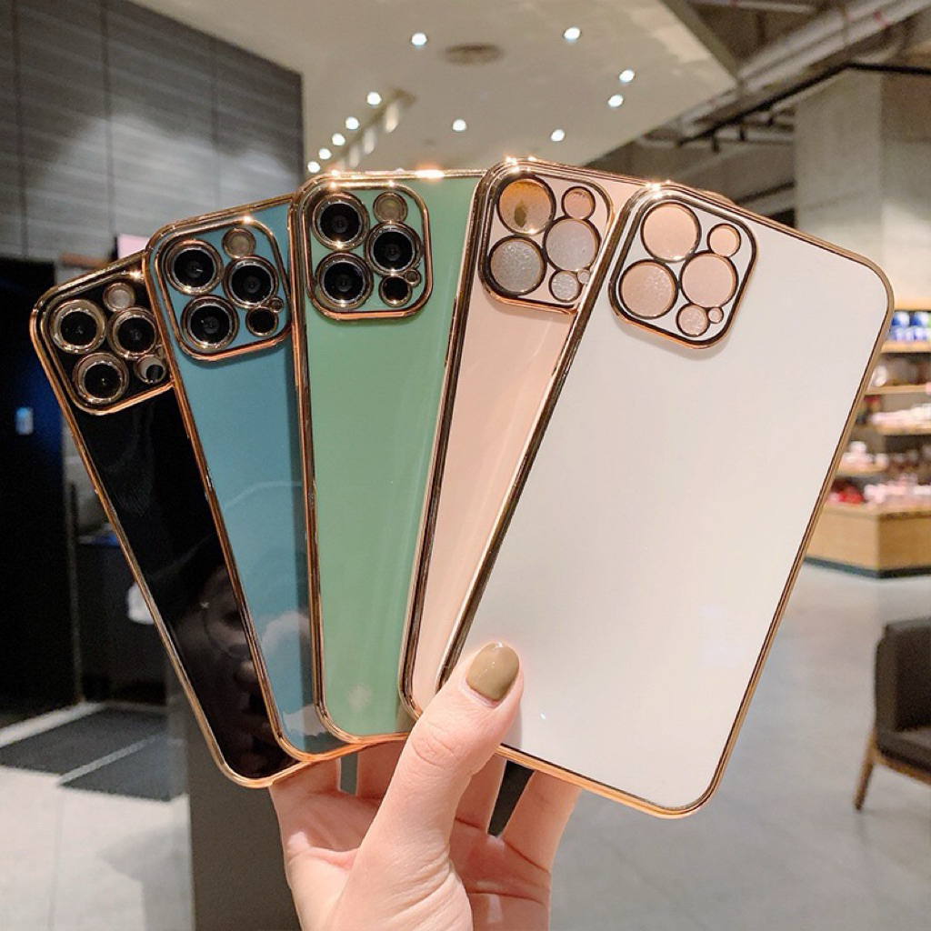 ốp lưng dẻo bóng màu iphone 17promax 17pro 17plus 17 air 16 15 14 13 12 11 x xr xsmax 7plus 8plus 6 
