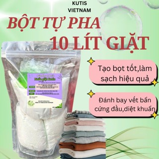[Loại thông dụng] Bột pha 10l nước giặt công thức mới làm sạch sâu vết bẩn cứng đầu
