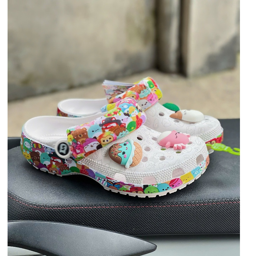 Dép Sục Hoạt Hình Dễ Thương Hoạ Tiết Mallow Chống Trơn