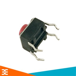 Nút Nhấn 4 Chân 6x6x5mm Màu Đỏ ( 1 con )