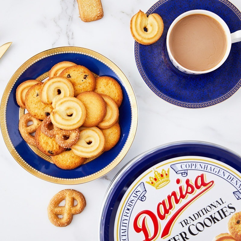Danisa Butter Cookies 200g Hộp Thiếc – Bánh Quy Bơ Đan Mạch Truyền Thống Chính Hãng