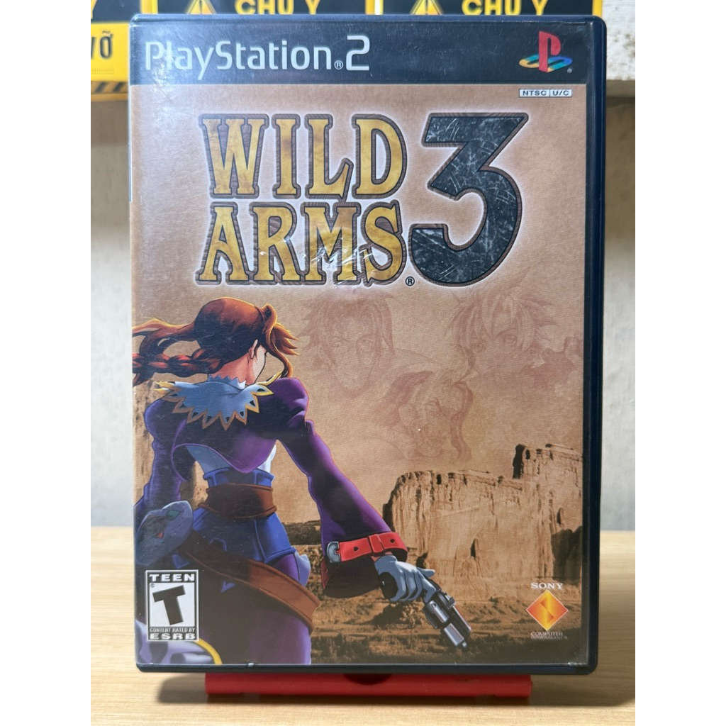 Đĩa game Ps2 gốc Wild Arms 3 - Full box