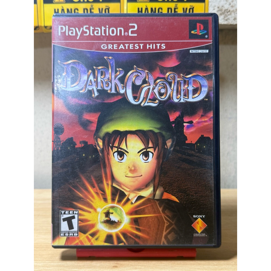 Đĩa game Ps2 gốc Dark Clouds - Full box