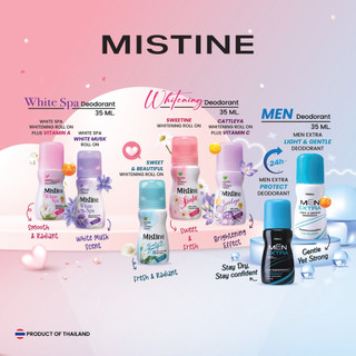 [ JUNHEE_ AUTH ] Lăn nách khử mùi MISTINE WHITE SPA Thái Lan