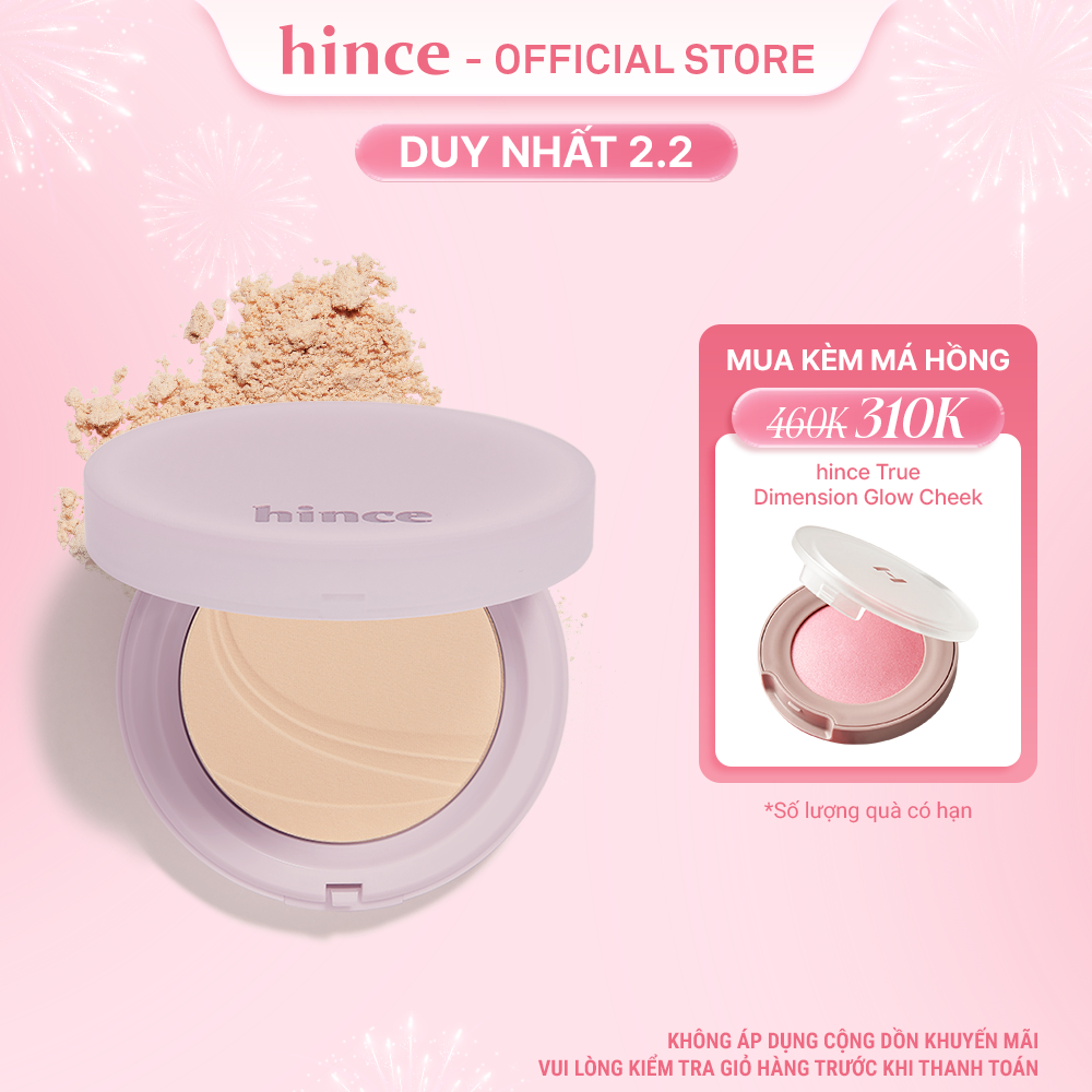 Phấn phủ mỏng nhẹ hince Second Skin Airy Powder 12g