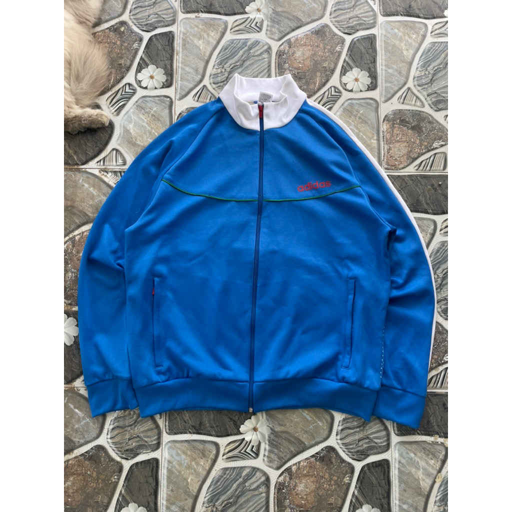 Áo khoác thể thao ADD vintage Worldcup 2006 đội tuyển Ý màu xanh size XL