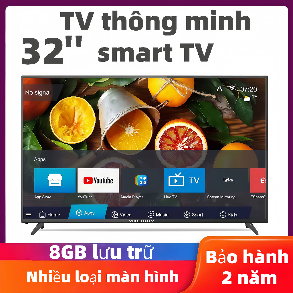 TV thông minh 32 inch 4K HD chống nước và chống ẩm TV thông minh kết nối Internet TV LCD LED
