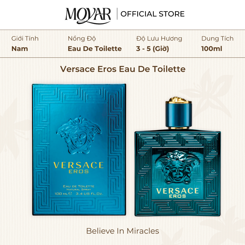 Nước Hoa Fullsize Versace Eros EDT | Nước Hoa Nam | Moyar Perfume