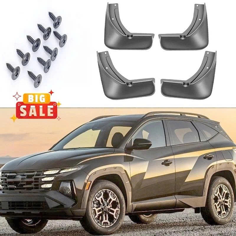 Bộ 4 Chắn Bùn Tucson 2025 2026 ( Hàng Chuẩn Hãng ) -  Chắn Bùn Bánh Hyundai Tucson