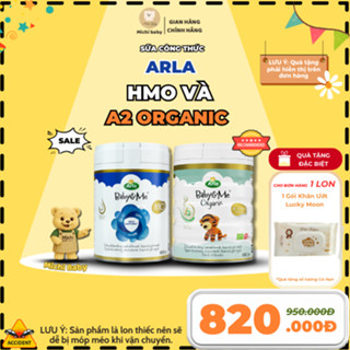 (Voucher 100K) Sữa Arla Baby&Me A2 / HMO Cao Cấp Từ Đan Mạch số 1,2,3 hộp 600/800g - Sữa Bột Công Thức MC794 - AF4