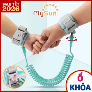 Dây đai vòng đeo tay em bé dắt đi dạo cho trẻ chống lạc dài 1.5 - 2m MySun