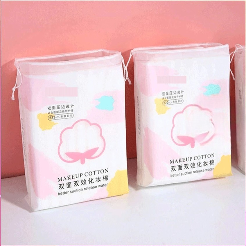 [Top Value] Bông Tẩy Trang Laneila 3 Lớp, 222 Miếng, Mềm Mịn, Dai P0171