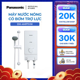 Máy nước nóng trực tiếp Panasonic model DH-4MP1VW/ DH-4MS1VW  ( 4500W, màu trắng) - KHÔNG GỒM CP LẮP