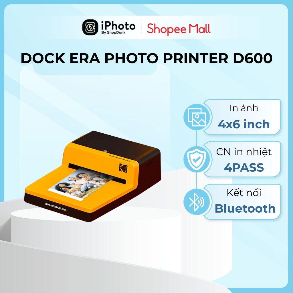 Máy In Ảnh Lấy Ngay KODAK DOCK ERA PHOTO PRINTER D600