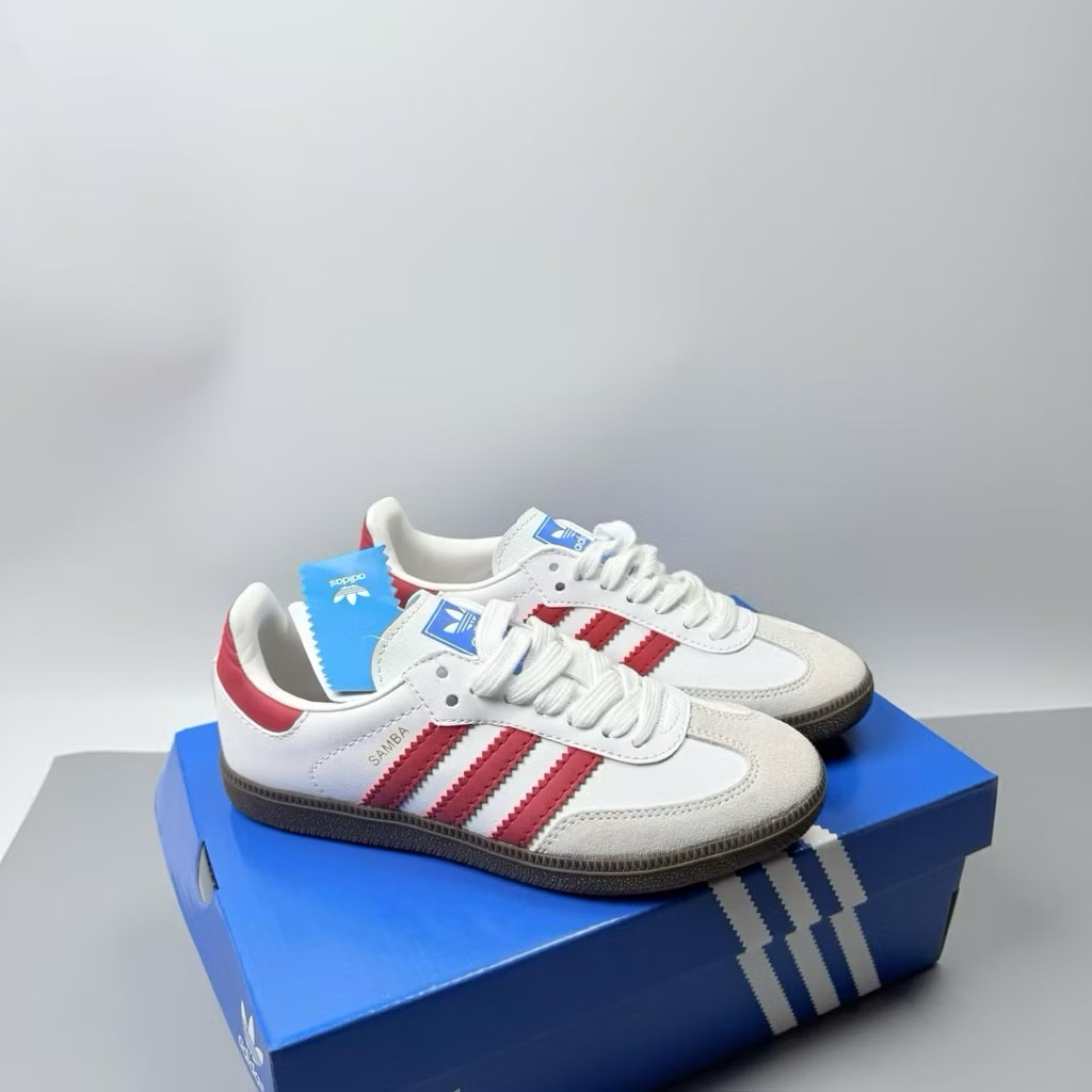 [ Sale 50% Chính Hãng ] Giày sneaker cổ thấp s@mb@ vạch đỏ
