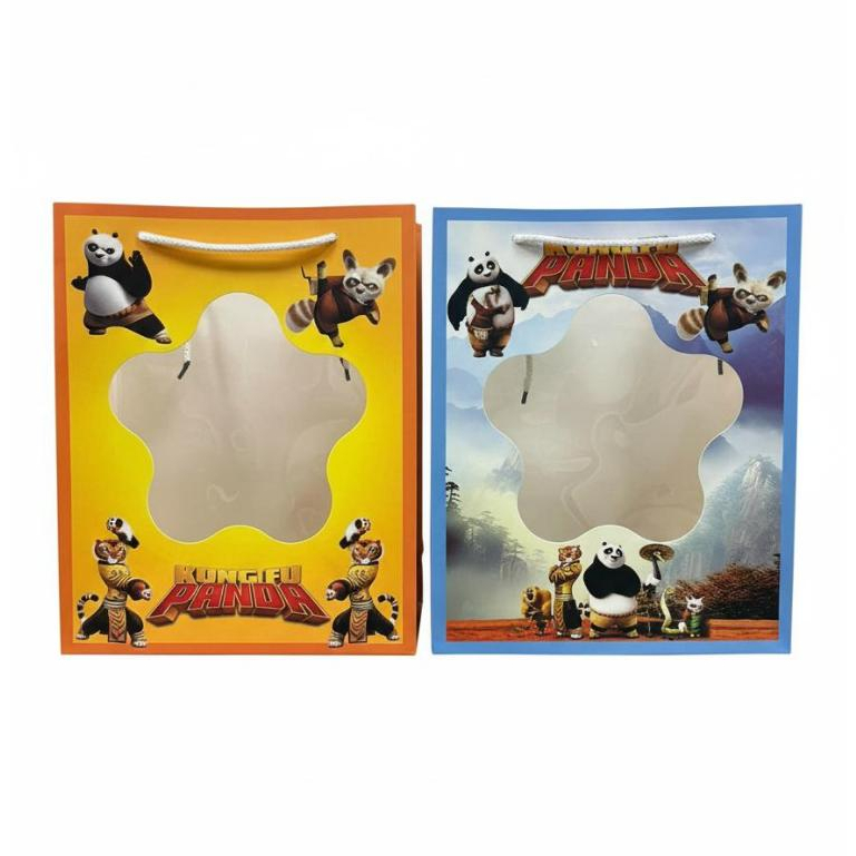 Túi giấy bìa kiếng hình Kungfu Panda